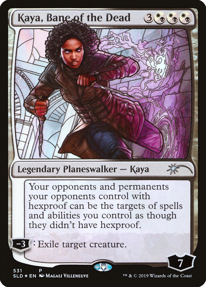 Kaya, Bane of the Dead (Stained Glass) [Secret Lair Drop Promos] | Gate City Games LLC