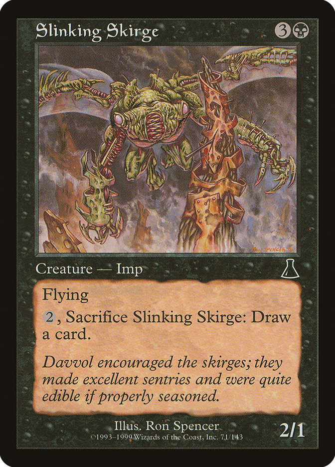 Slinking Skirge [Urza's Destiny] | Gate City Games LLC