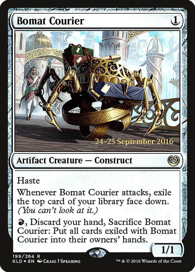 Bomat Courier [Kaladesh Prerelease Promos] | Gate City Games LLC