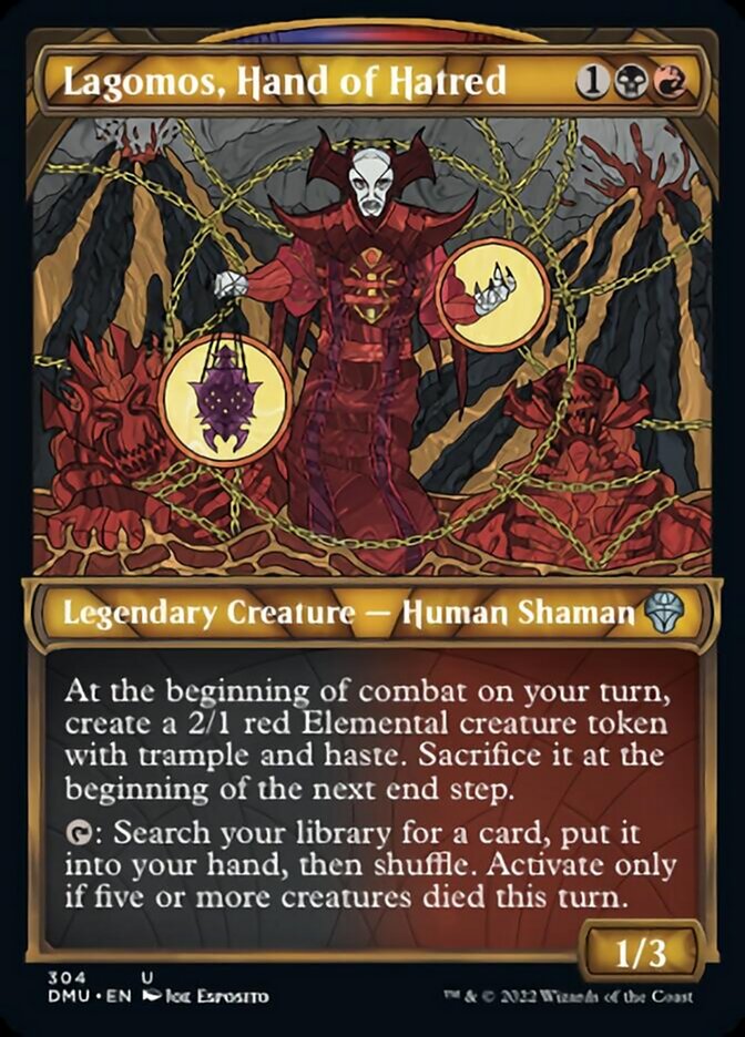Lagomos, Hand of Hatred (Showcase) [Dominaria United] | Gate City Games LLC