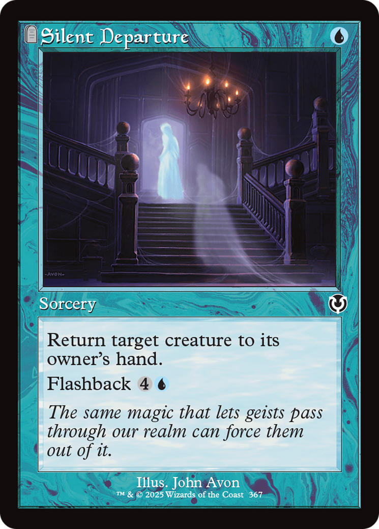 Silent Departure (Retro Frame) [Innistrad Remastered] | Gate City Games LLC