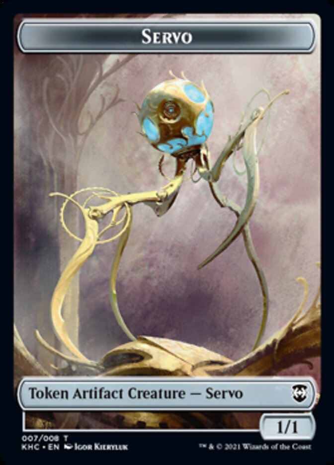 Servo Token [Kaldheim Commander Tokens] | Gate City Games LLC
