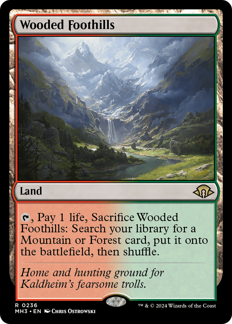 Wooded Foothills [Modern Horizons 3] | Gate City Games LLC