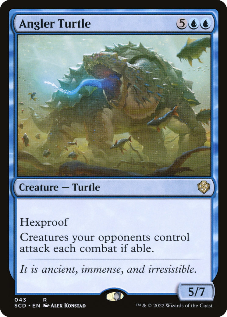 Angler Turtle [Starter Commander Decks] | Gate City Games LLC