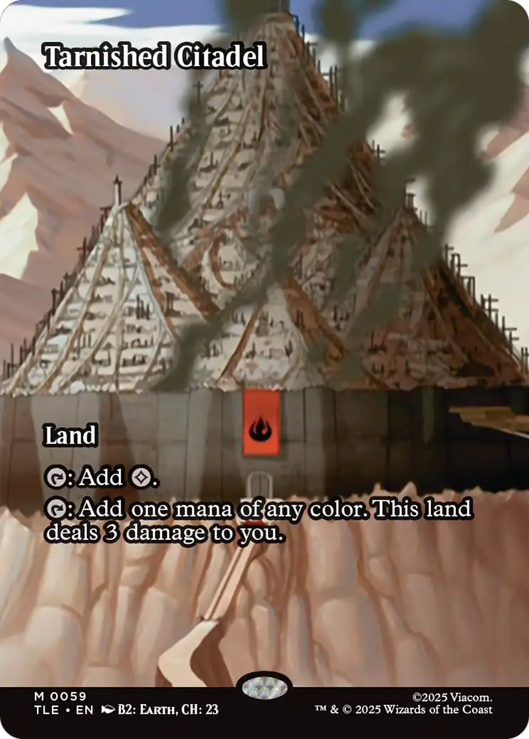 Tarnished Citadel (Borderless) [Avatar: The Last Airbender: Eternal-Legal] | Gate City Games LLC
