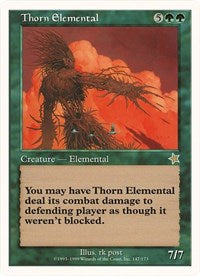 Thorn Elemental (Oversized) [Oversize Cards] | Gate City Games LLC