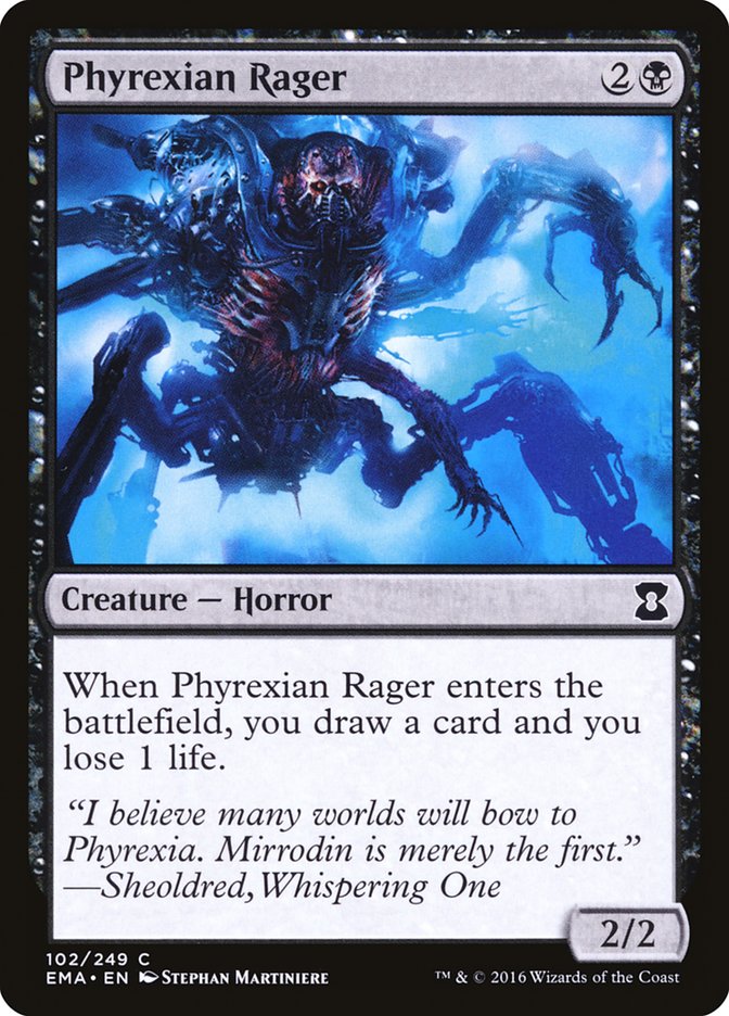 Phyrexian Rager [Eternal Masters] | Gate City Games LLC
