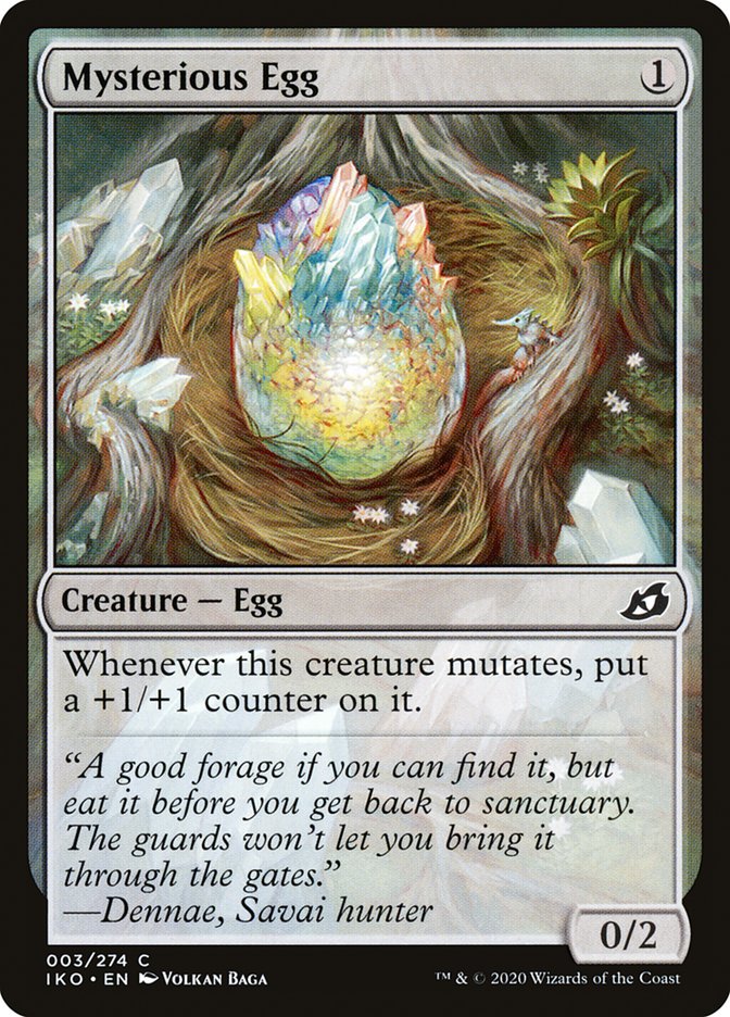 Mysterious Egg [Ikoria: Lair of Behemoths] | Gate City Games LLC