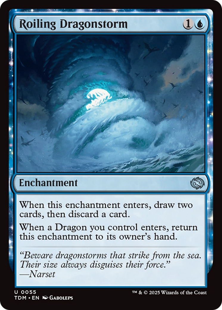 Roiling Dragonstorm [Tarkir: Dragonstorm] | Gate City Games LLC