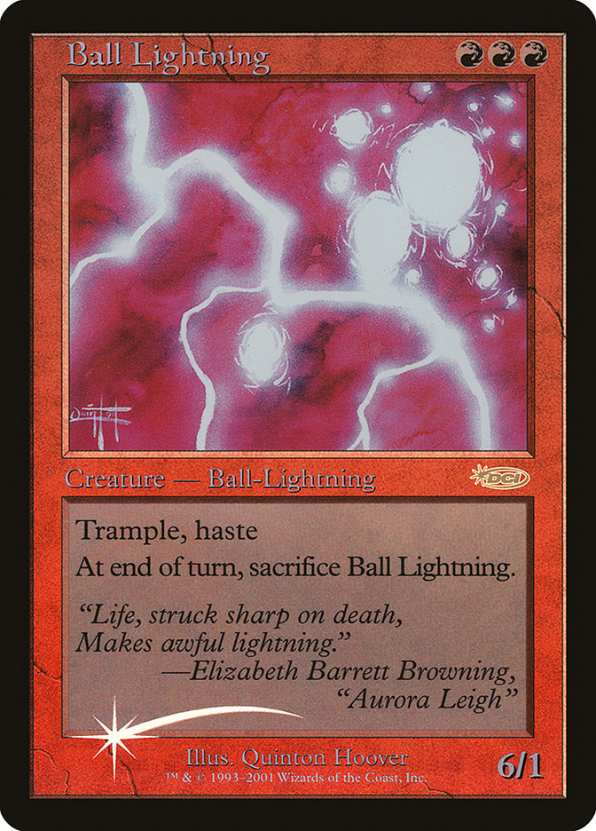 Ball Lightning [Judge Gift Cards 2001] | Gate City Games LLC