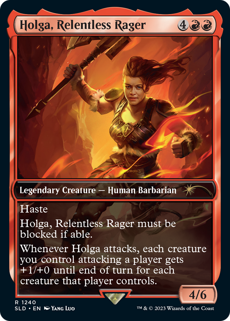 Holga, Relentless Rager [Secret Lair Drop Series] | Gate City Games LLC