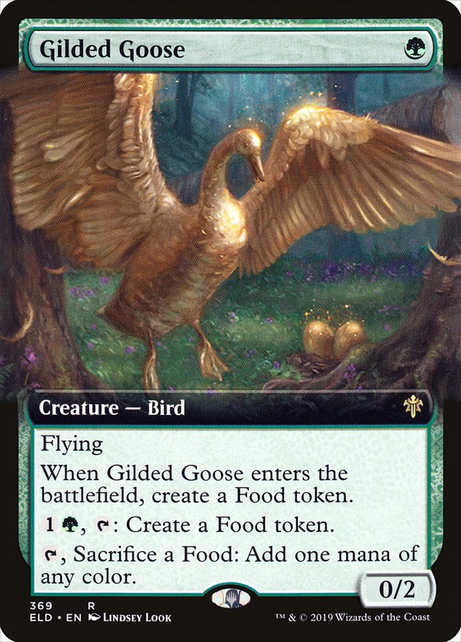 Gilded Goose (Extended Art) [Throne of Eldraine] | Gate City Games LLC