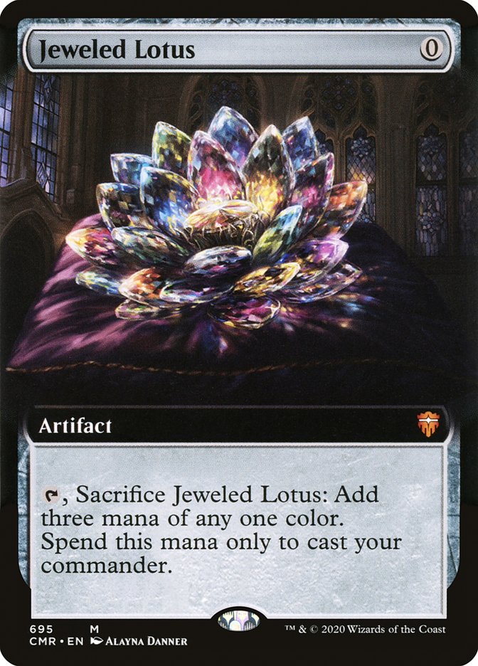 Jeweled Lotus (Extended Art) [Commander Legends] | Gate City Games LLC