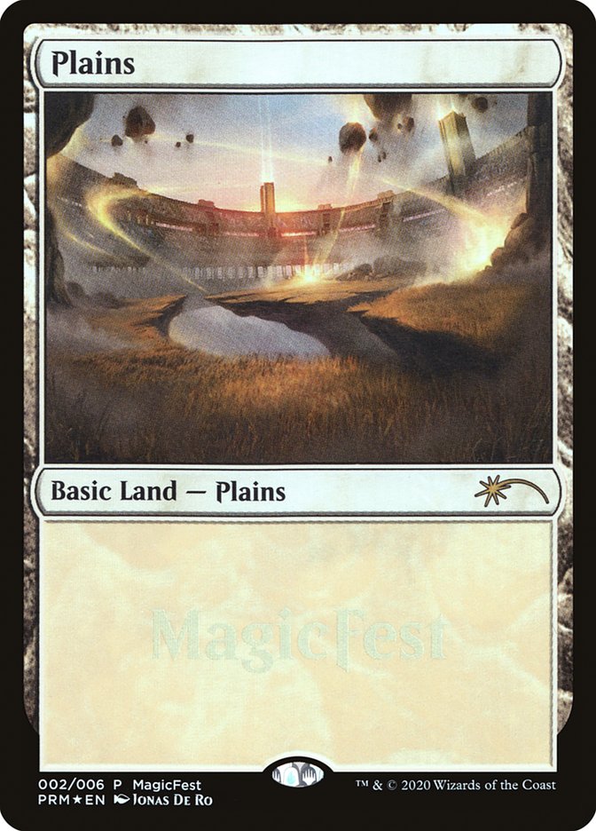 Plains (2) [MagicFest 2020] | Gate City Games LLC