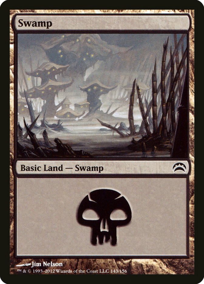 Swamp (143) [Planechase 2012] | Gate City Games LLC