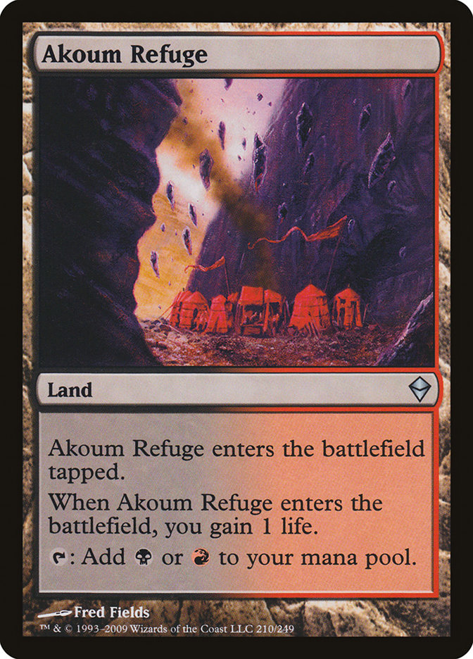 Akoum Refuge [Zendikar] | Gate City Games LLC