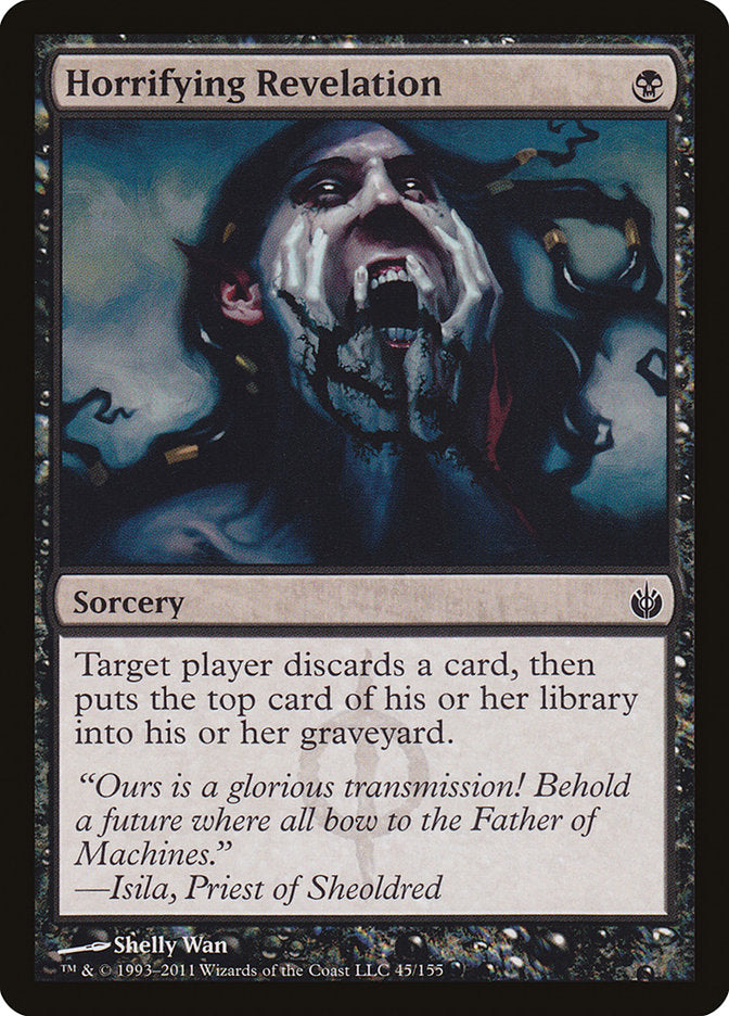 Horrifying Revelation [Mirrodin Besieged] | Gate City Games LLC