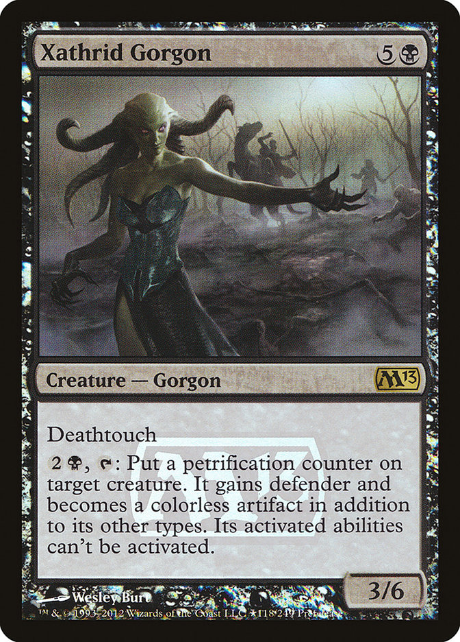 Xathrid Gorgon [Magic 2013 Prerelease Promos] | Gate City Games LLC
