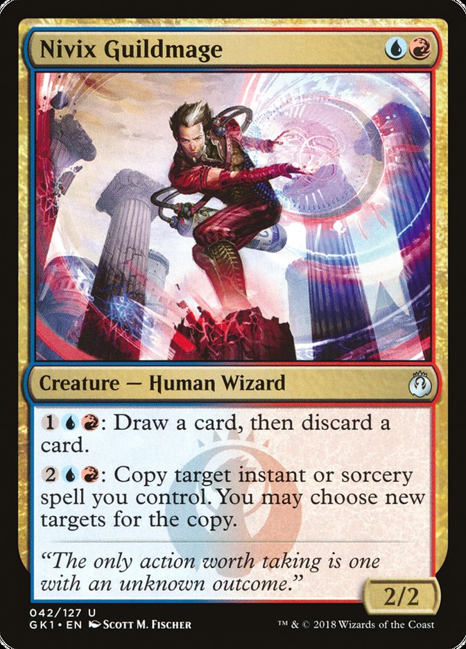 Nivix Guildmage [Guilds of Ravnica Guild Kit] | Gate City Games LLC