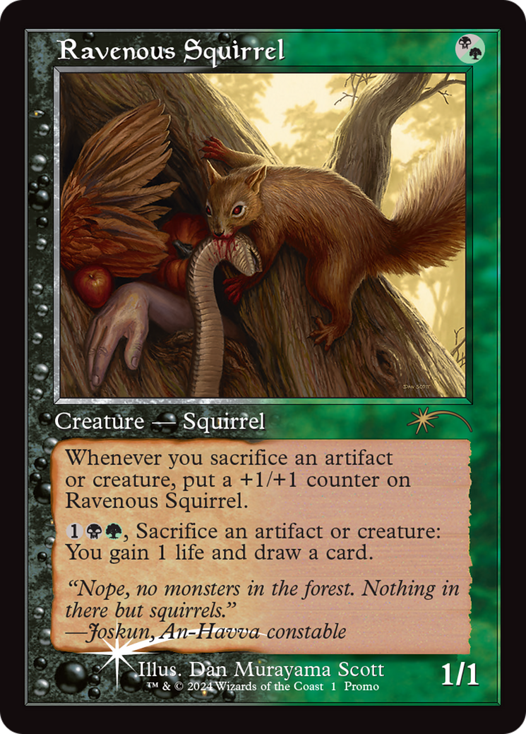 Ravenous Squirrel (Open House) [Wizards Play Network 2024] | Gate City Games LLC