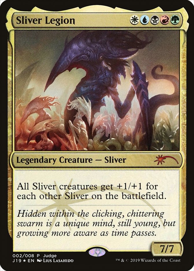 Sliver Legion [Judge Gift Cards 2019] | Gate City Games LLC