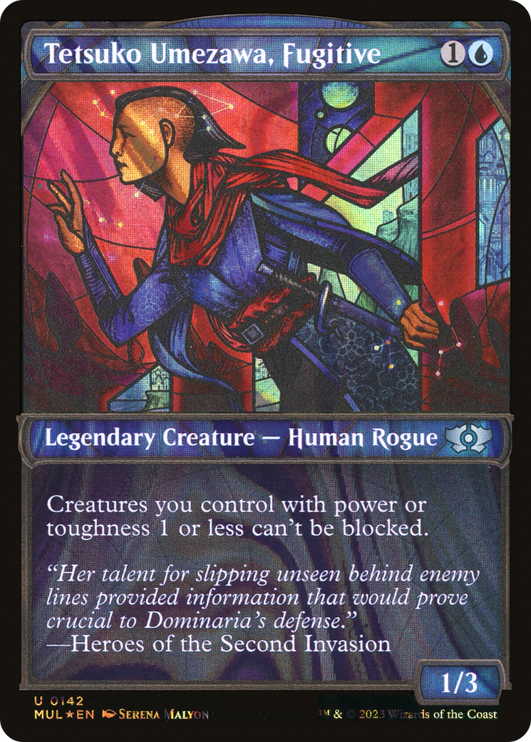 Tetsuko Umezawa, Fugitive (Halo Foil) [Multiverse Legends] | Gate City Games LLC