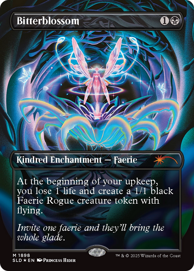 Bitterblossom (Double Rainbow Foil) [Secret Lair Drop Series] | Gate City Games LLC