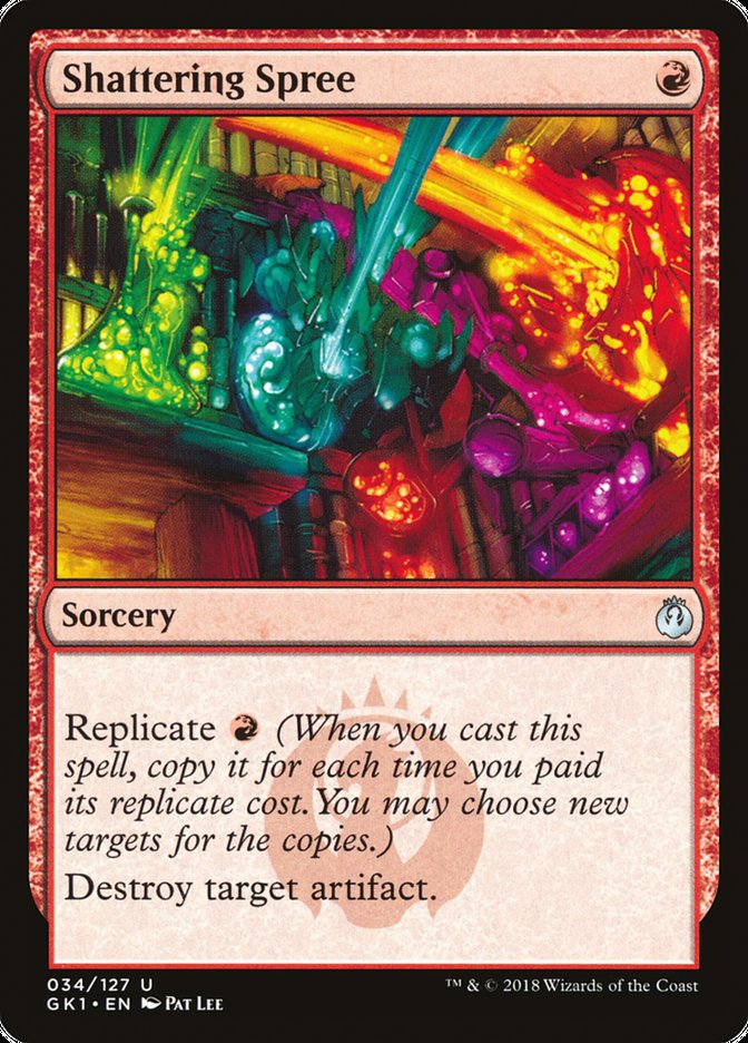 Shattering Spree [Guilds of Ravnica Guild Kit] | Gate City Games LLC