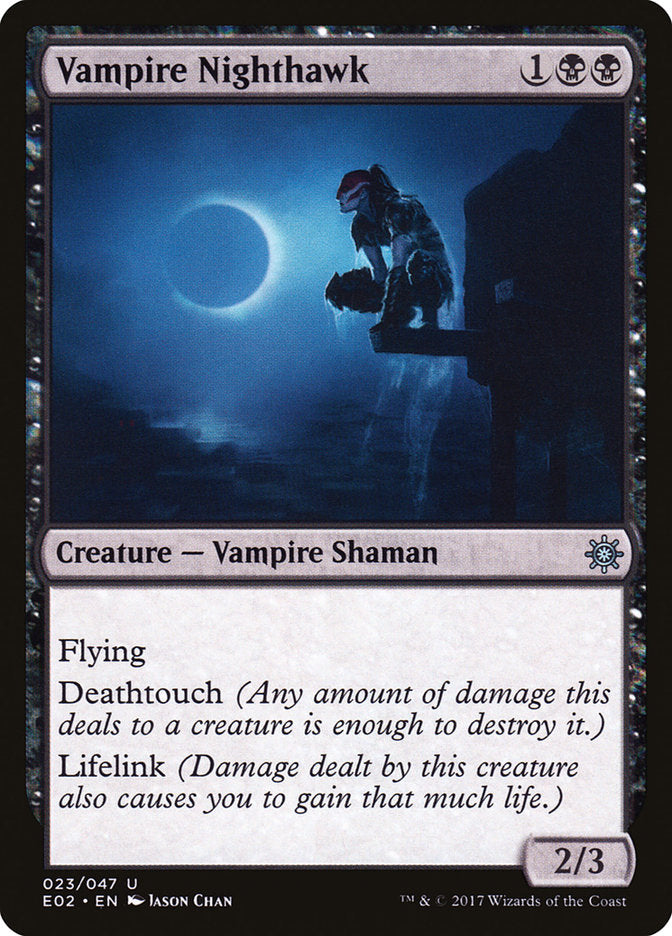 Vampire Nighthawk [Explorers of Ixalan] | Gate City Games LLC