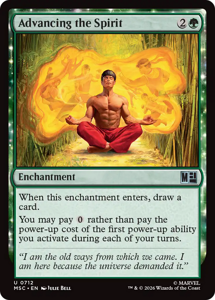 Advancing the Spirit [Marvel Super Heroes Commander] | Gate City Games LLC