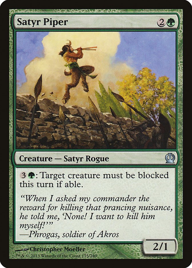 Satyr Piper [Theros] | Gate City Games LLC