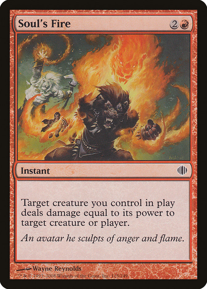 Soul's Fire [Shards of Alara] | Gate City Games LLC
