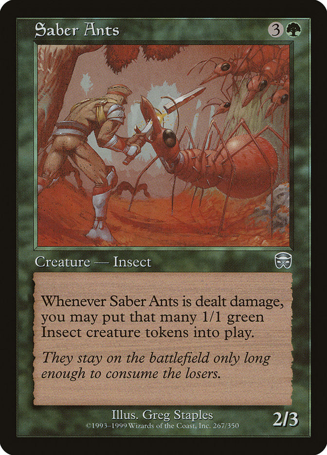 Saber Ants [Mercadian Masques] | Gate City Games LLC