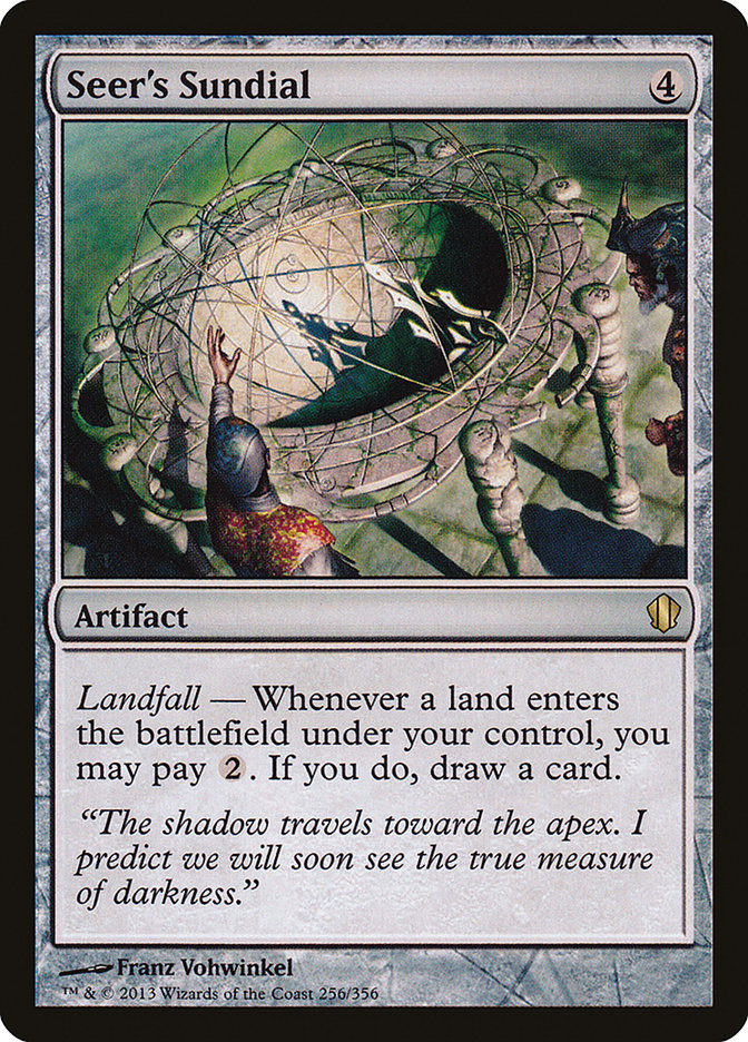 Seer's Sundial [Commander 2013] | Gate City Games LLC