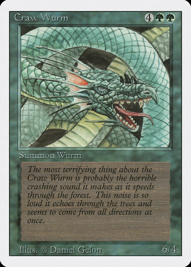 Craw Wurm [Revised Edition] | Gate City Games LLC
