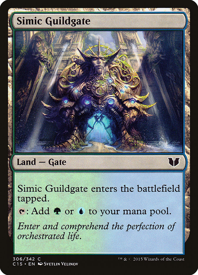 Simic Guildgate [Commander 2015] | Gate City Games LLC