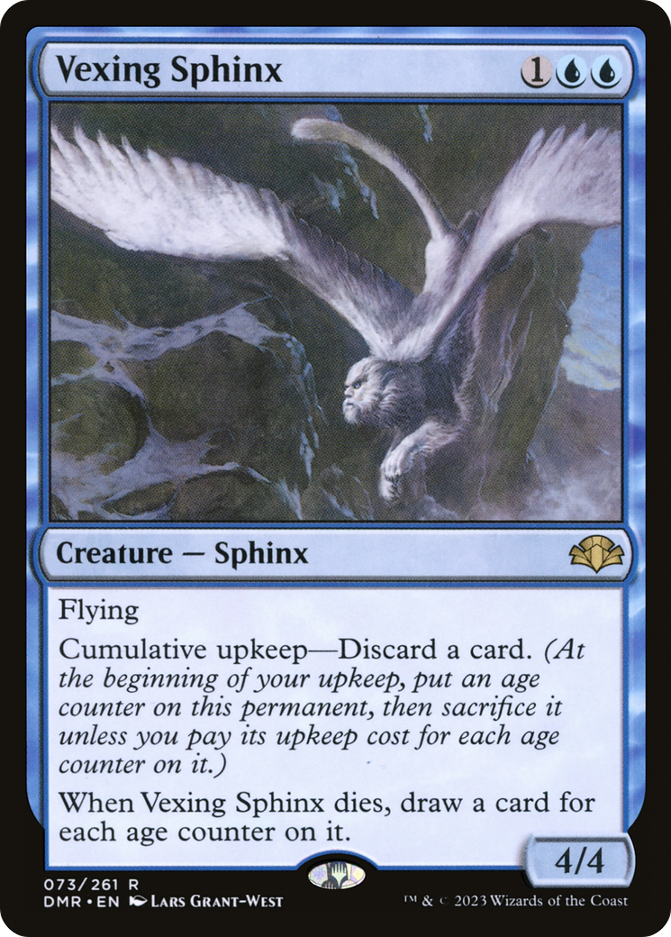 Vexing Sphinx [Dominaria Remastered] | Gate City Games LLC