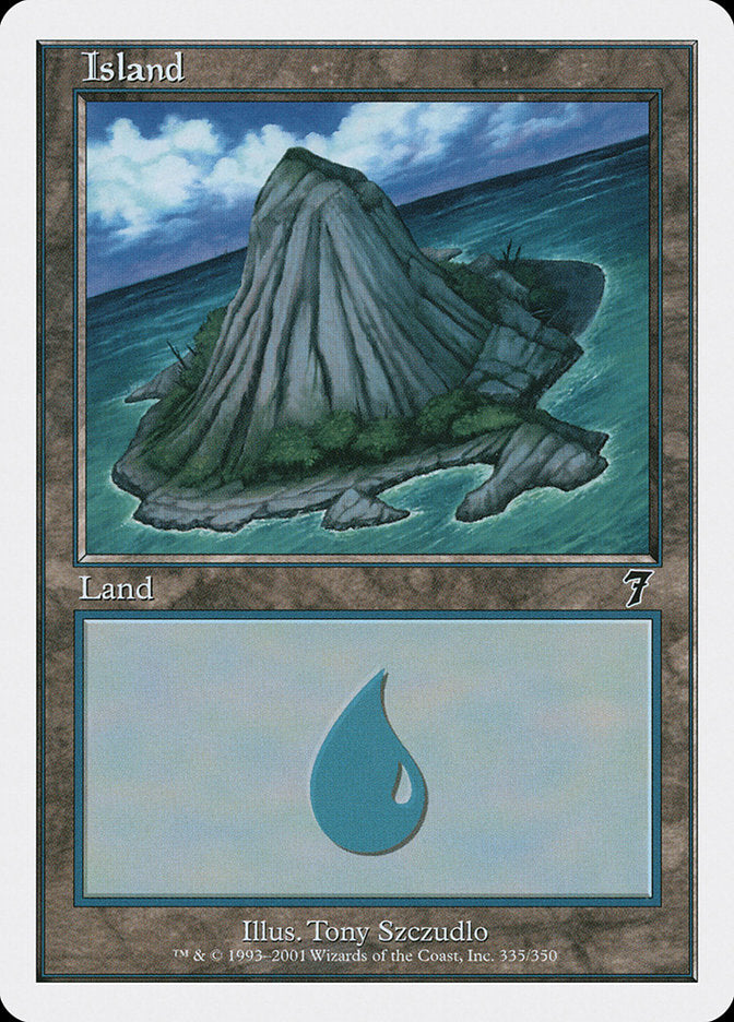Island (335) [Seventh Edition] | Gate City Games LLC
