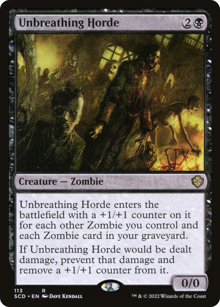 Unbreathing Horde [Starter Commander Decks] | Gate City Games LLC