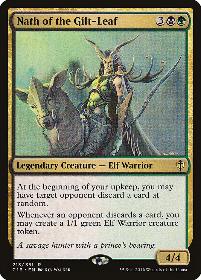 Nath of the Gilt-Leaf [Commander 2016] | Gate City Games LLC