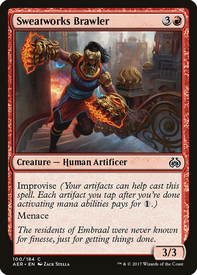Sweatworks Brawler [Aether Revolt] | Gate City Games LLC