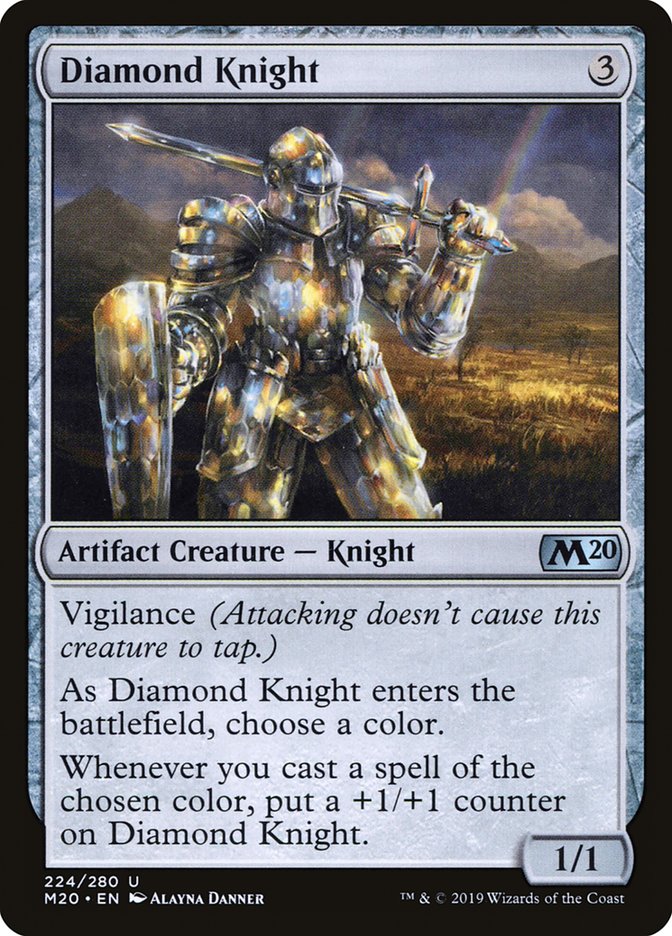 Diamond Knight [Core Set 2020] | Gate City Games LLC