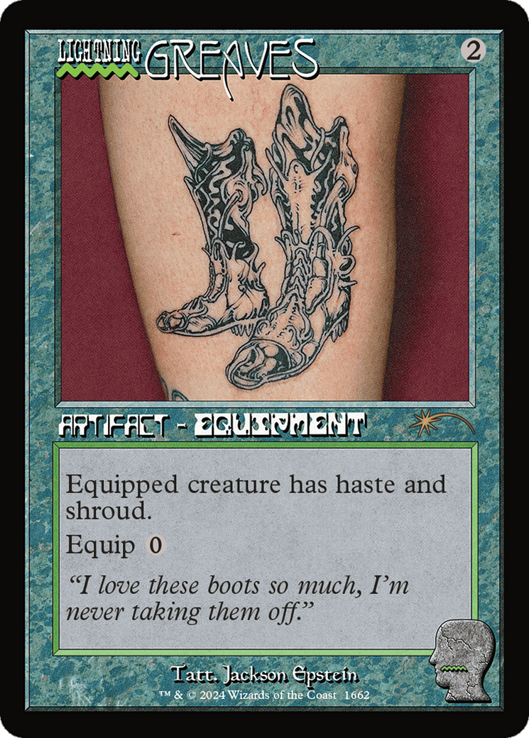 Lightning Greaves (1662) [Secret Lair Drop Series] | Gate City Games LLC