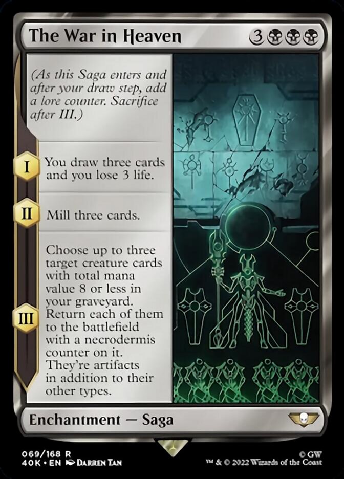 The War in Heaven (Surge Foil) [Warhammer 40,000] | Gate City Games LLC