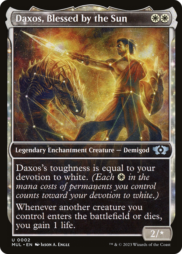 Daxos, Blessed by the Sun [Multiverse Legends] | Gate City Games LLC