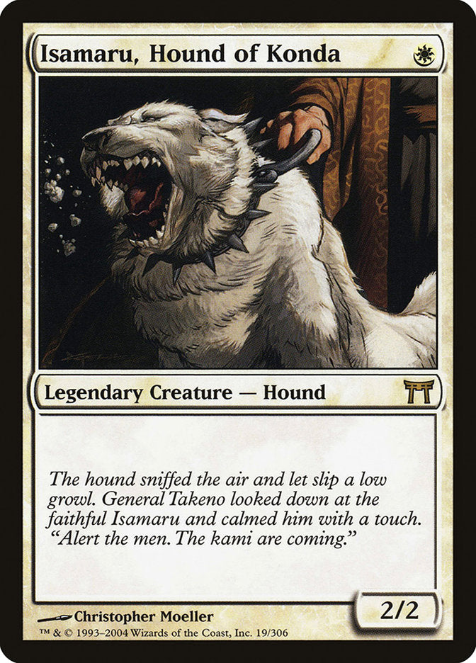 Isamaru, Hound of Konda [Champions of Kamigawa] | Gate City Games LLC