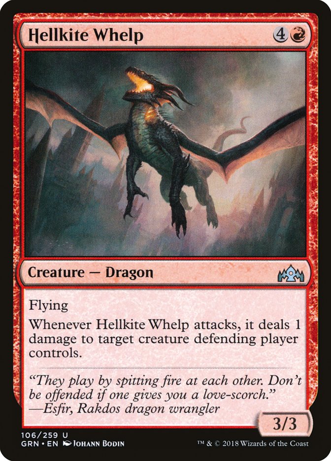 Hellkite Whelp [Guilds of Ravnica] | Gate City Games LLC