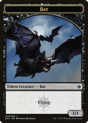 Bat // Spirit (010) Double-Sided Token [Ravnica Allegiance Guild Kit Tokens] | Gate City Games LLC