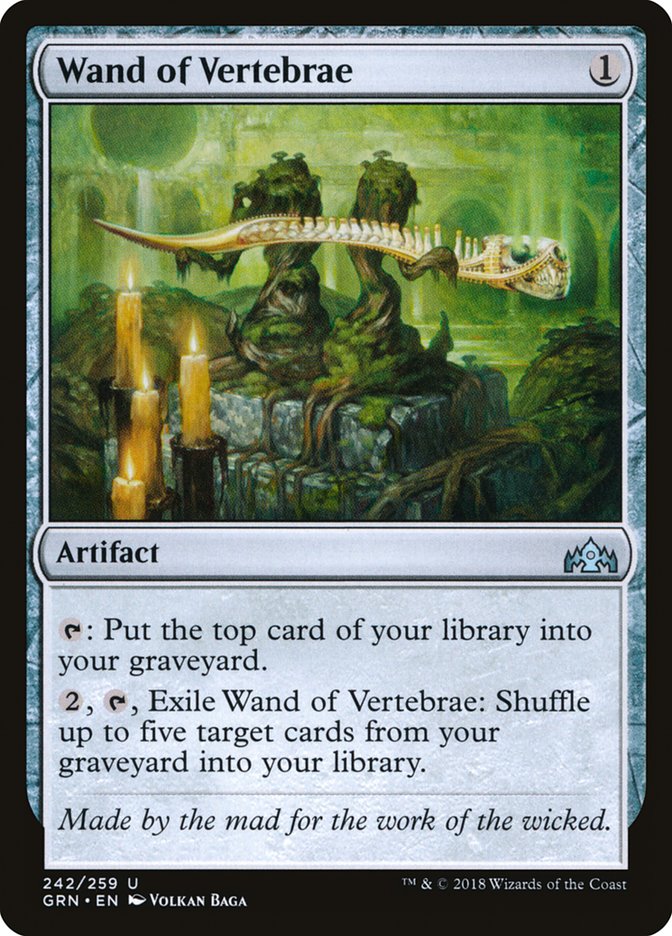 Wand of Vertebrae [Guilds of Ravnica] | Gate City Games LLC