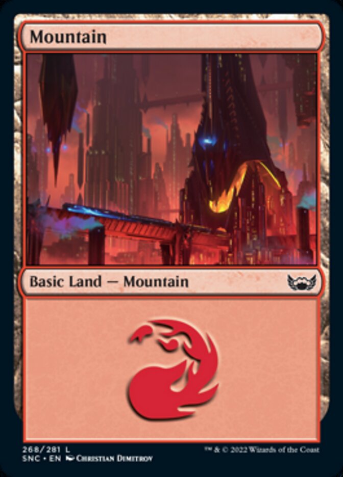 Mountain (268) [Streets of New Capenna] | Gate City Games LLC